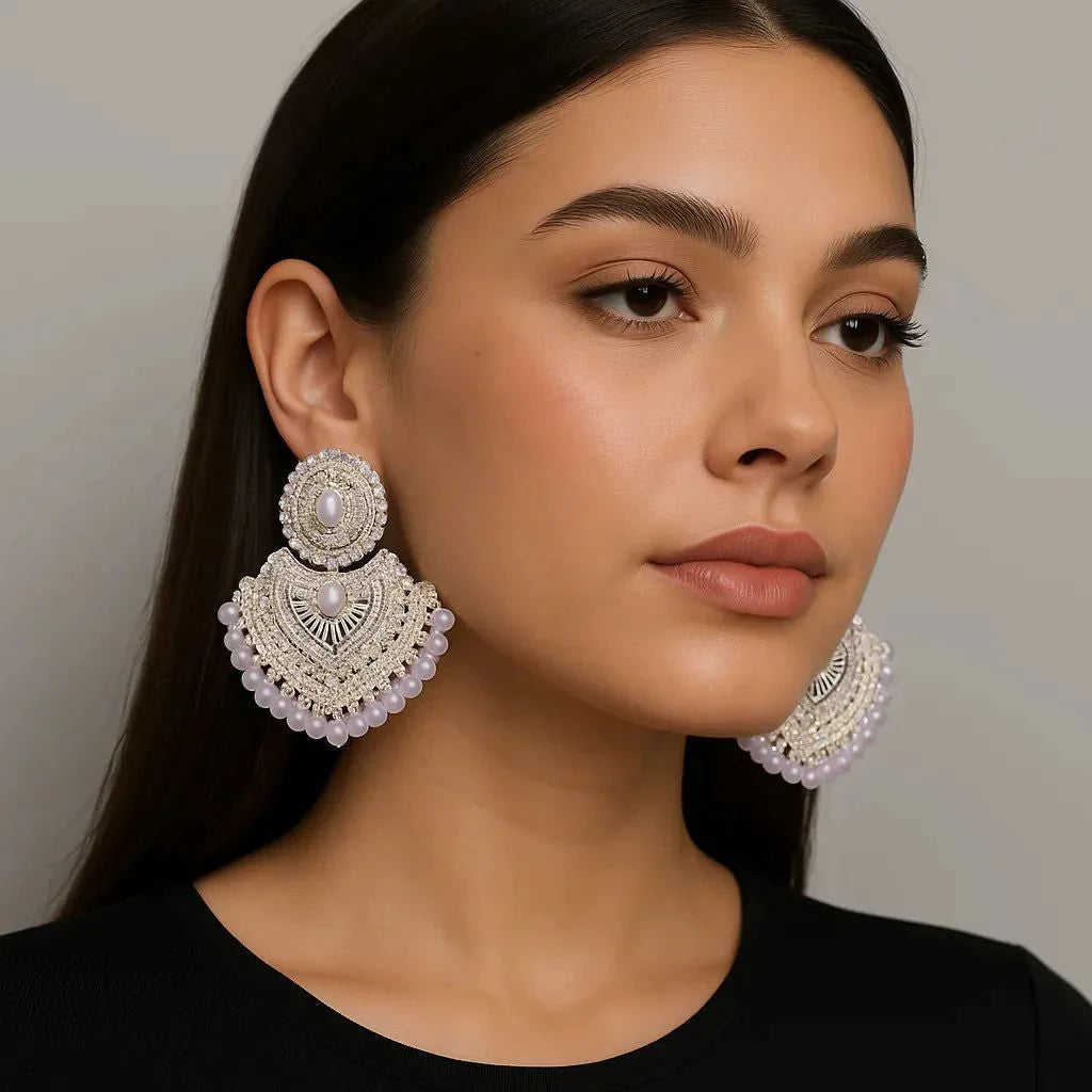 Rangriti Radiance Boho Statement Earrings