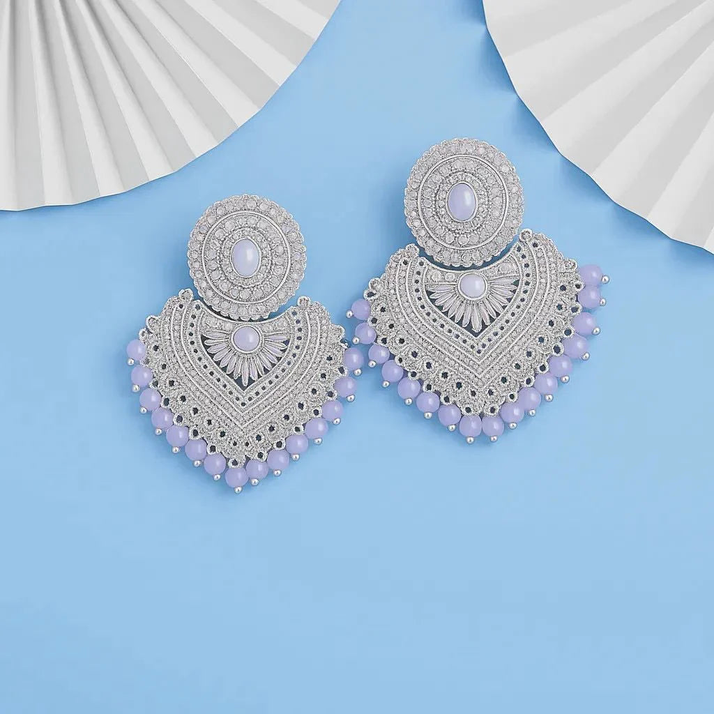 Rangriti Radiance Boho Statement Earrings