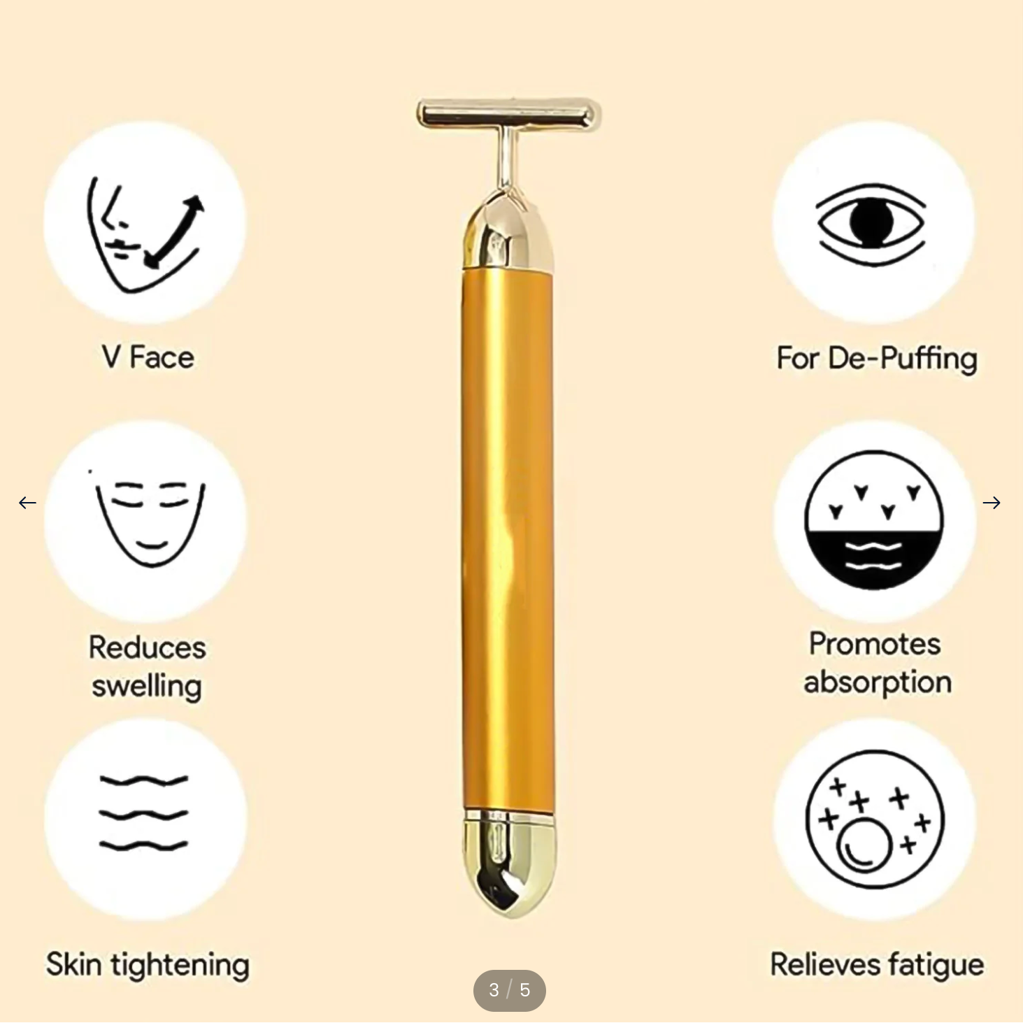 𝟐𝟒𝐊 𝐆𝐨𝐥𝐝 𝐆𝐥𝐨𝐰-𝐔𝐩 𝐅𝐚𝐜𝐞 𝐌𝐚𝐬𝐬𝐚𝐠𝐞 𝐑𝐨𝐥𝐥𝐞𝐫